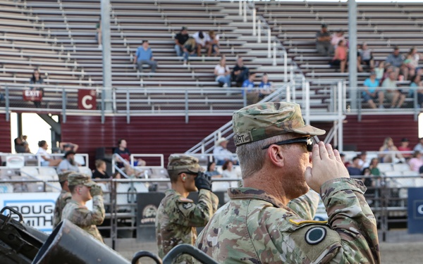 C Battery, 145 Field Artillery Battalion Flag Retirement