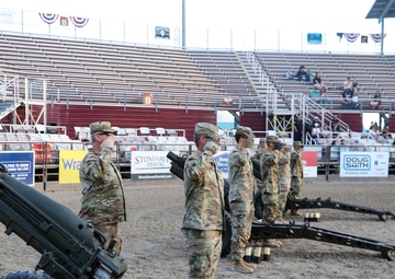 C Battery, 145 Field Artillery Battalion Flag Retirement