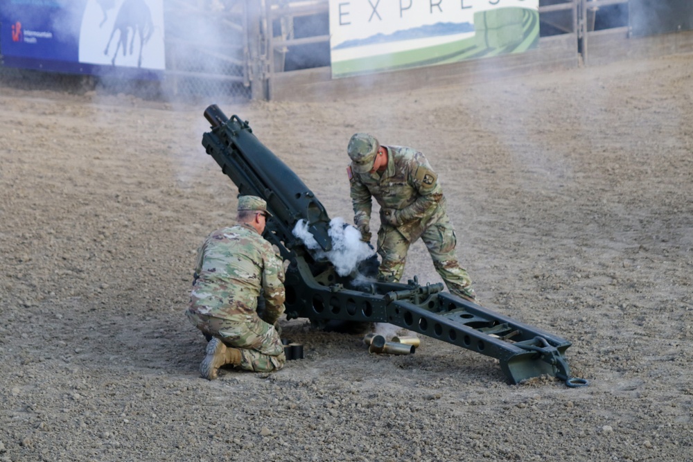 C Battery, 145 Field Artillery Battalion Flag Retirement
