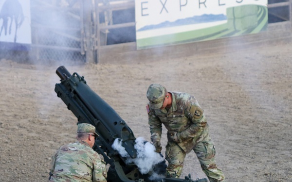 C Battery, 145 Field Artillery Battalion Flag Retirement