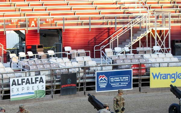 C Battery, 145 Field Artillery Battalion Flag Retirement