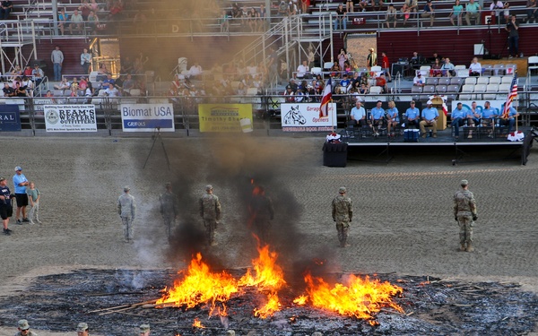 An Old and Battered Flag