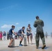 Col. Damon KC-135 fini flight celebration