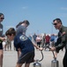 Col. Damon KC-135 fini flight celebration