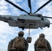 U.S. Marines with HMH-461 and 2nd DSB execute external lifts