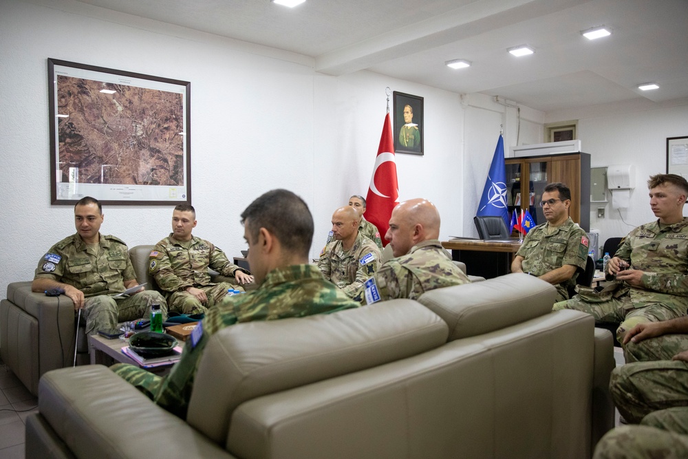 Lt. Col. Acosta Attends a Key Leader Engagement