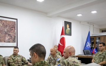 Lt. Col. Acosta Attends a Key Leader Engagement
