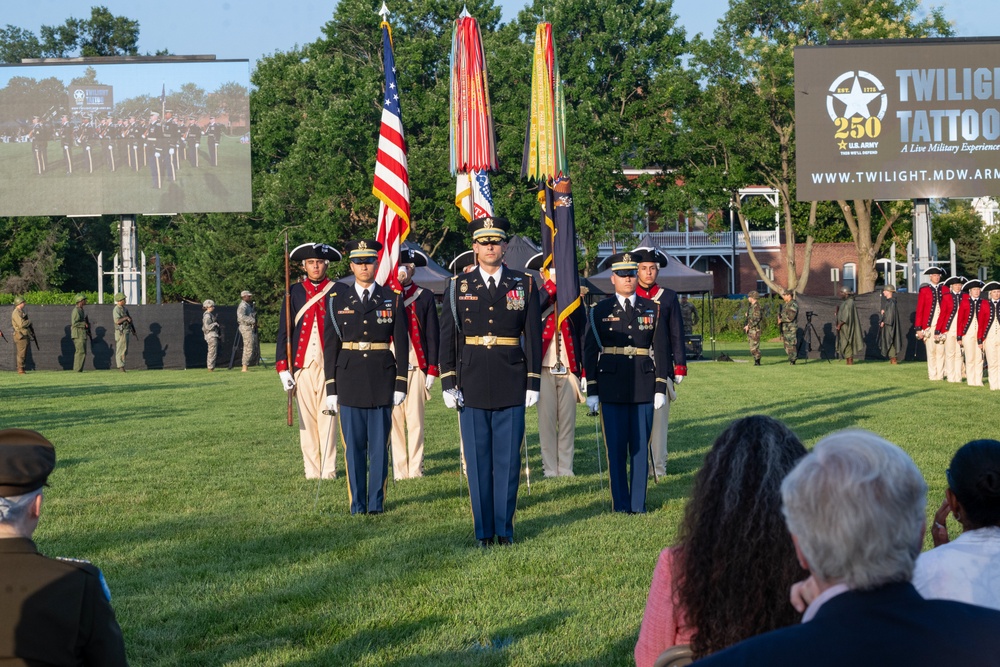 Twilight Tattoo Hosted by Director of the Army Staff Lt. Gen. Laura Potter