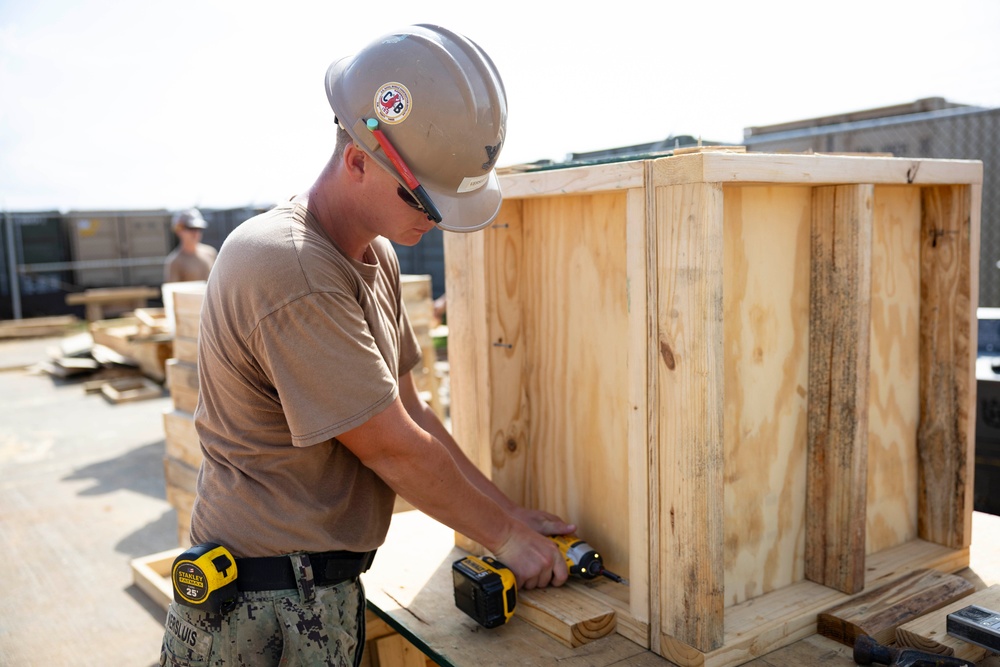 NMCB 133 Conducts Homeport Operations