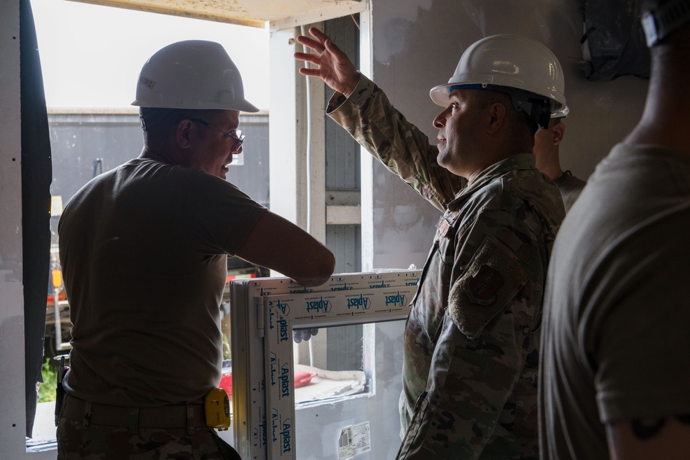 156th CES deployment for training at Aviano Air Base