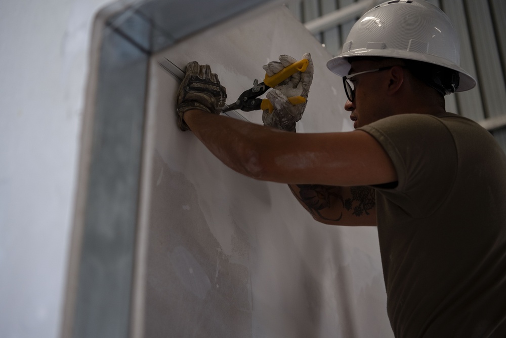 156th CES deployment for training at Aviano Air Base