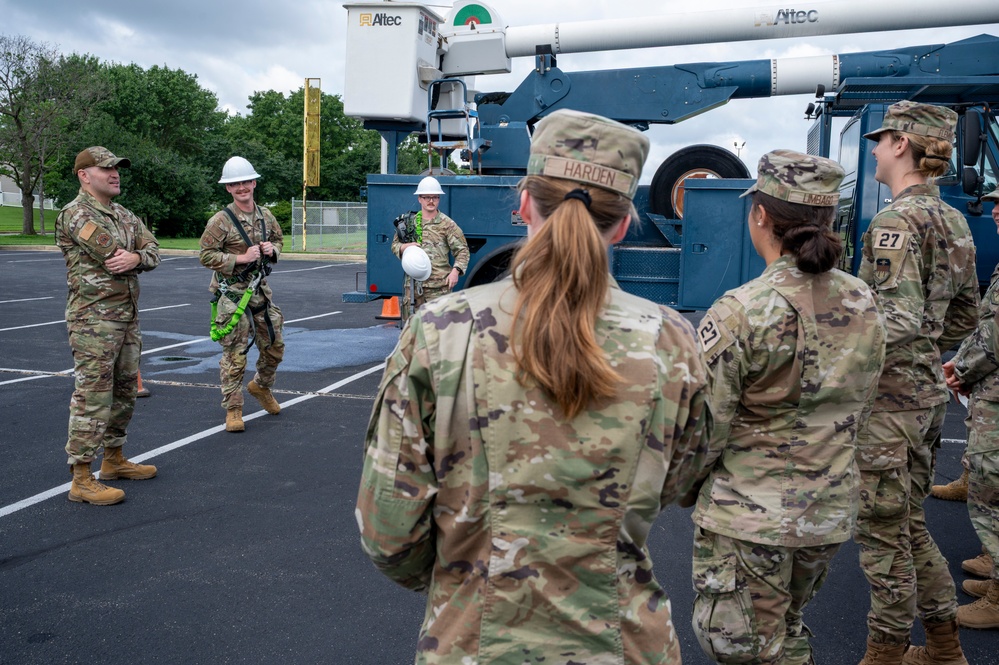 Air Force Academy cadets visit 11th Civil Engineer Squadron