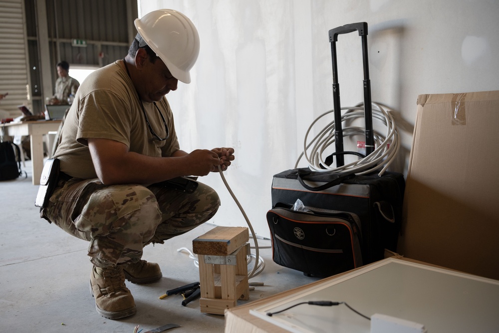 156th CES deployment for training at Aviano Air Base