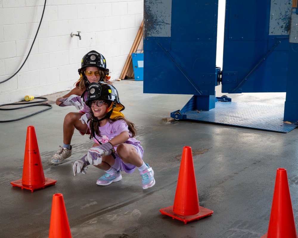 Future Heroes in Training: Tinker Hosts First Junior Firefighter Camp