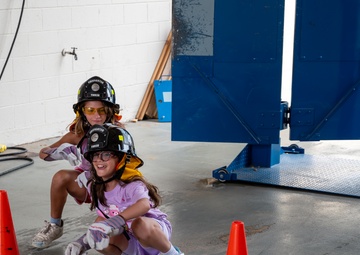 Future Heroes in Training: Tinker Hosts First Junior Firefighter Camp