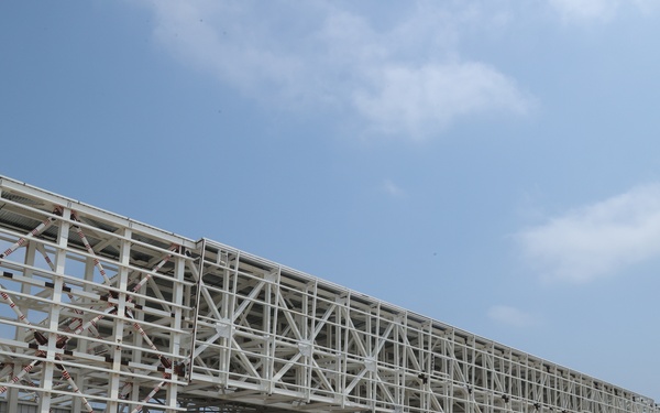 Topping Out Ceremony for Future MCAS Miramar Aircraft Maintenance Hangar