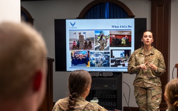 Air Force Academy cadets learn from JAG