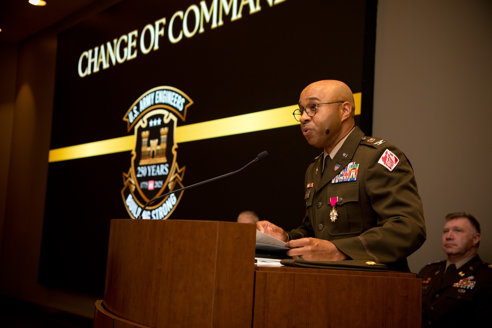 ERDC Change of Command