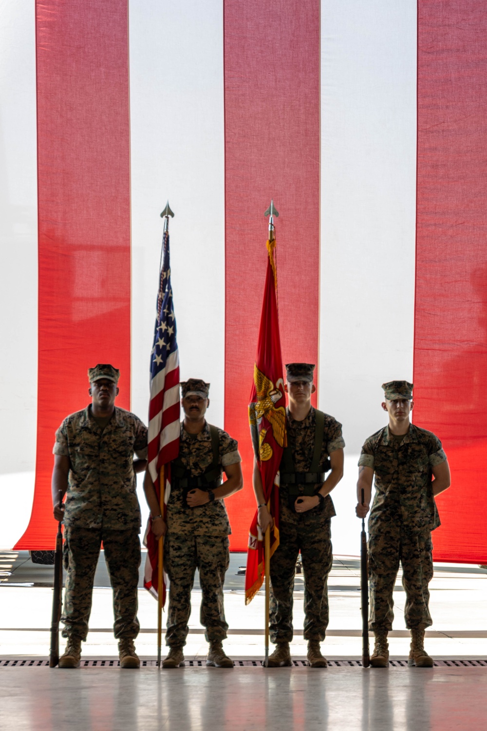 MAG-49 Change of Command Ceremony