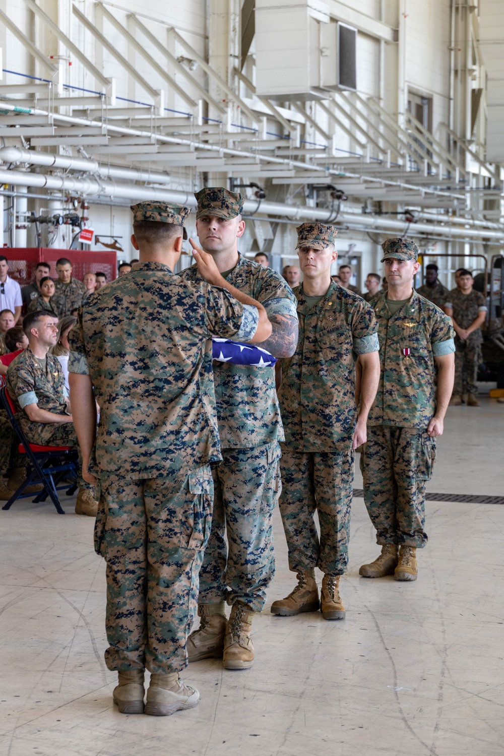 MAG-49 Change of Command Ceremony