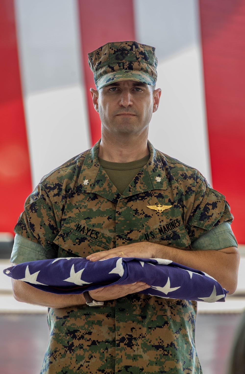 MAG-49 Change of Command Ceremony