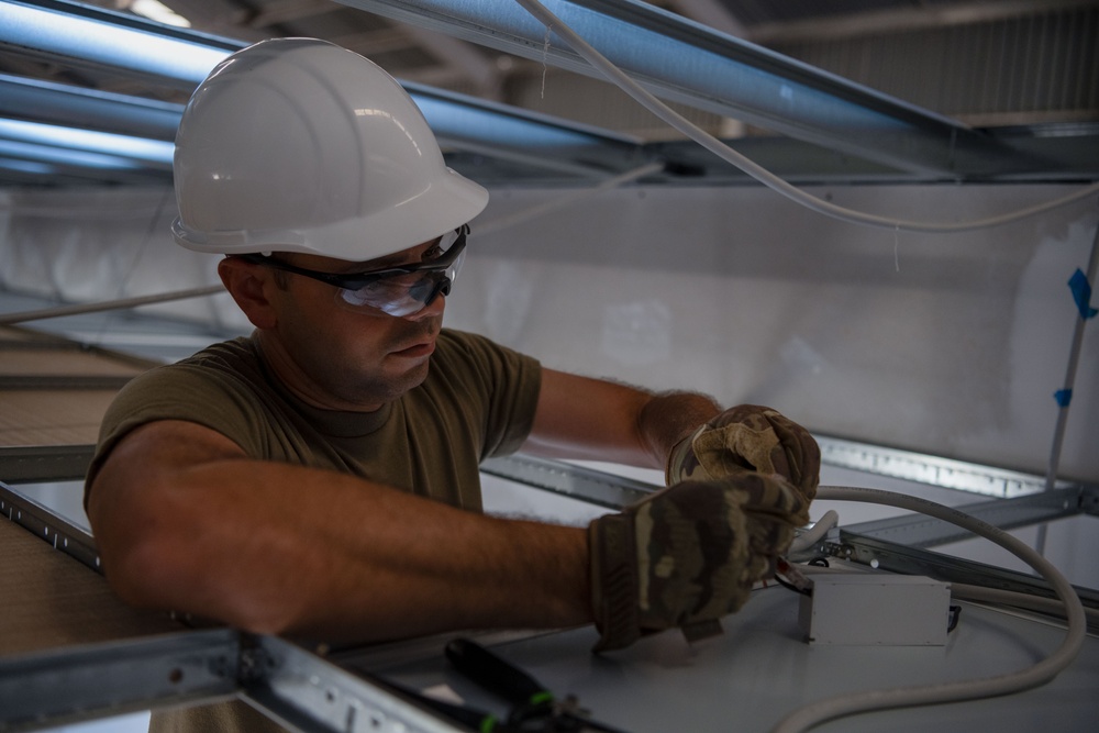 156th CES deployment for training at Aviano Air Base