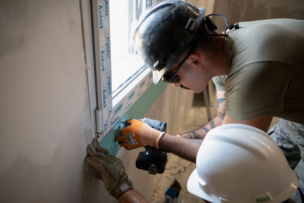 156th CES deployment for training at Aviano Air Base