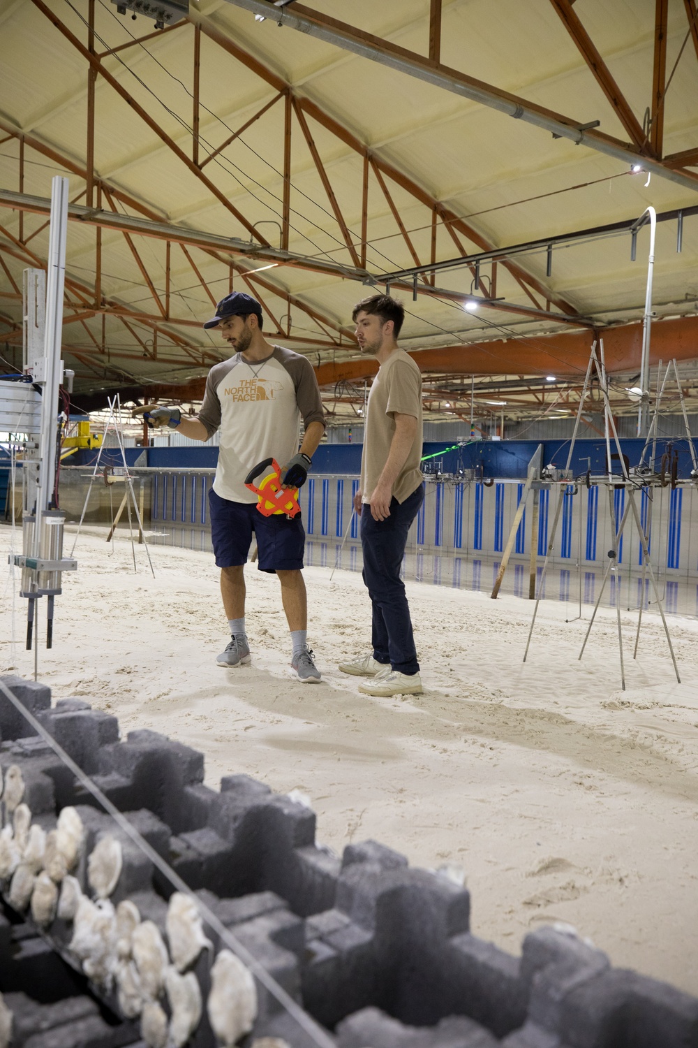 ERDC recently hosted the 2025 USCRP Sediment Transport Collaborative Laboratory Experiment