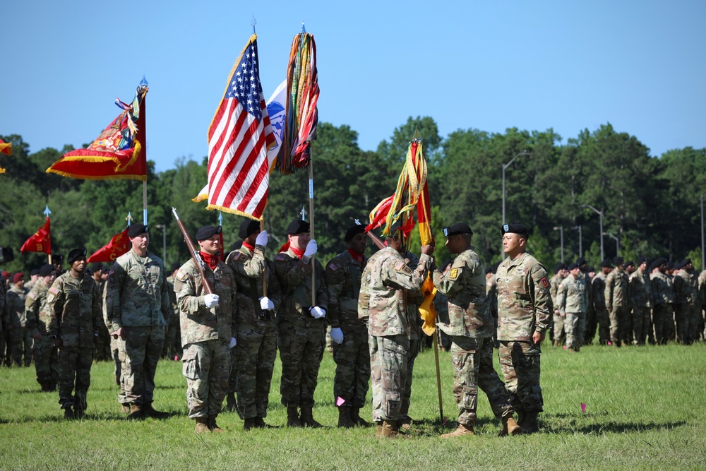108th Air Defense Artillery Brigade Change of Command ceremony