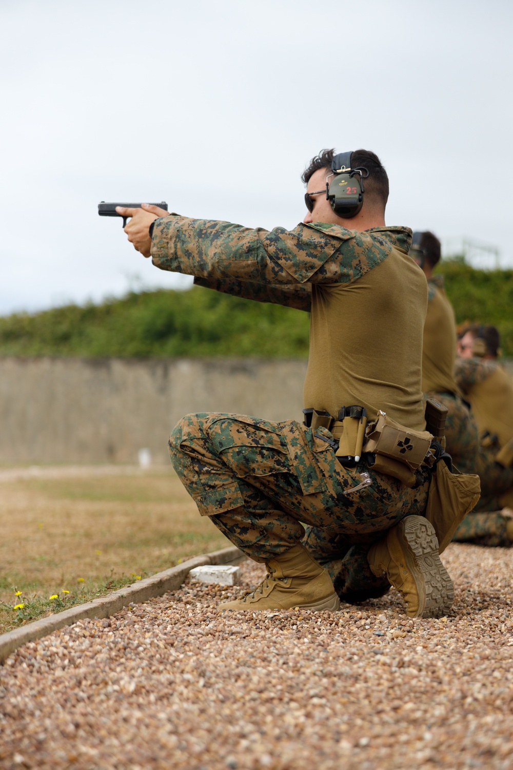 MCST Shoots with Royal Marines