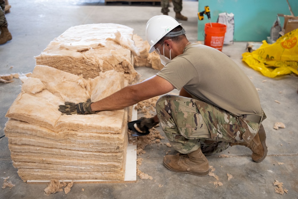 156th CES deployment for training at Aviano Air Base