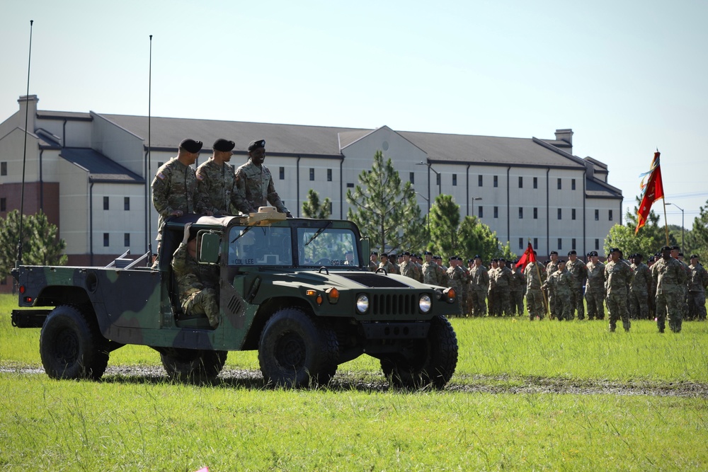 108th Air Defense Artillery Brigade Change of Command ceremony