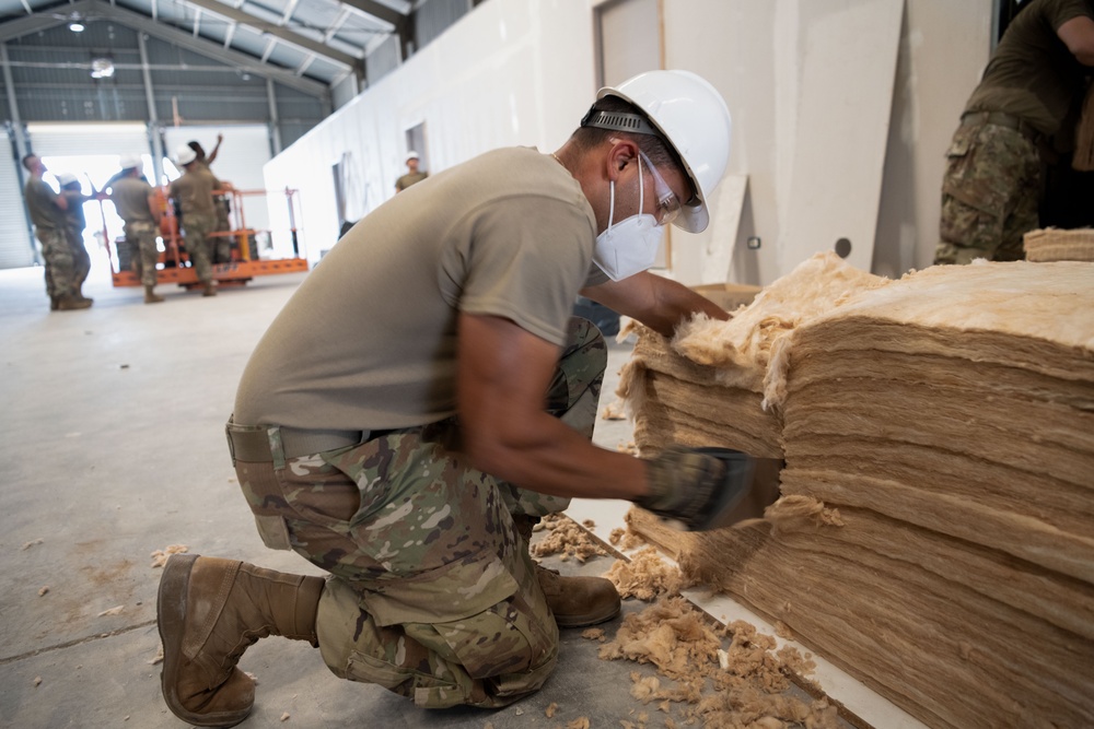 156th CES deployment for training at Aviano Air Base