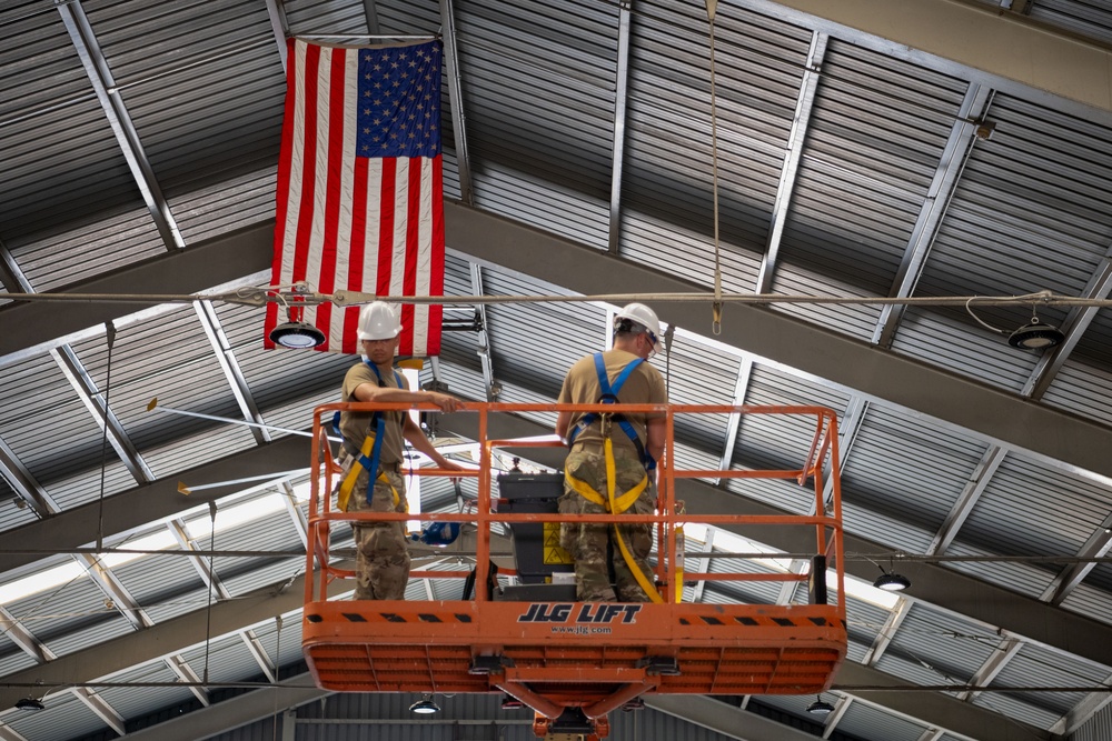 156th CES deployment for training at Aviano Air Base
