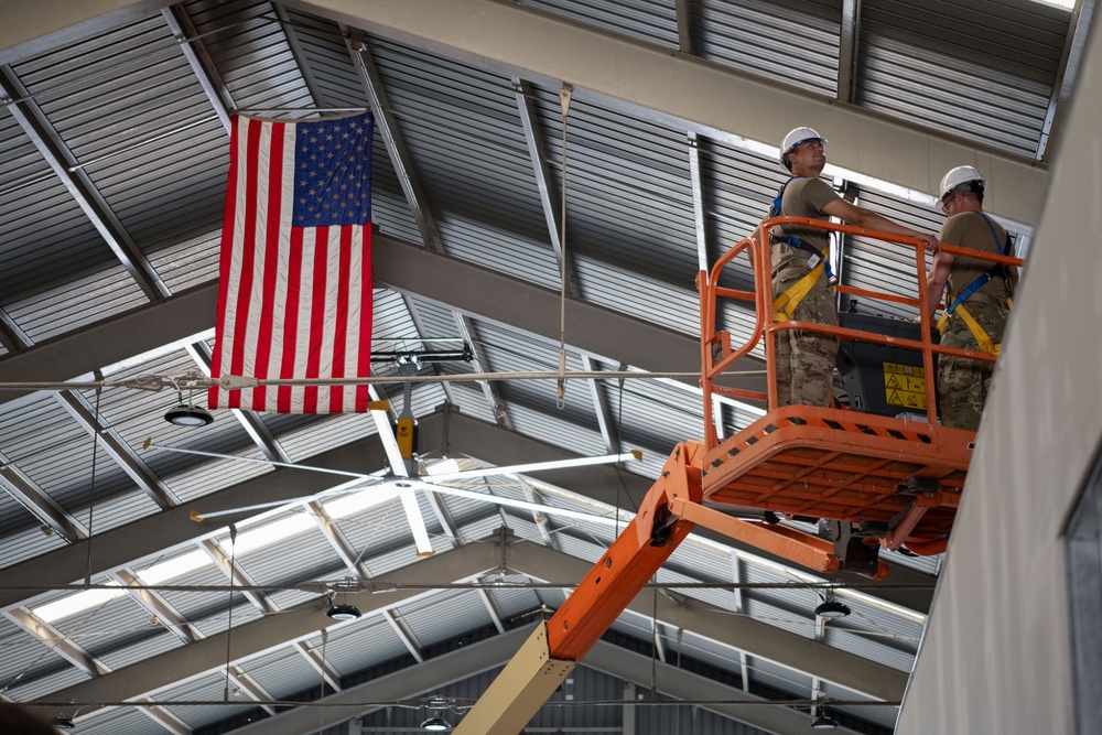 156th CES deployment for training at Aviano Air Base