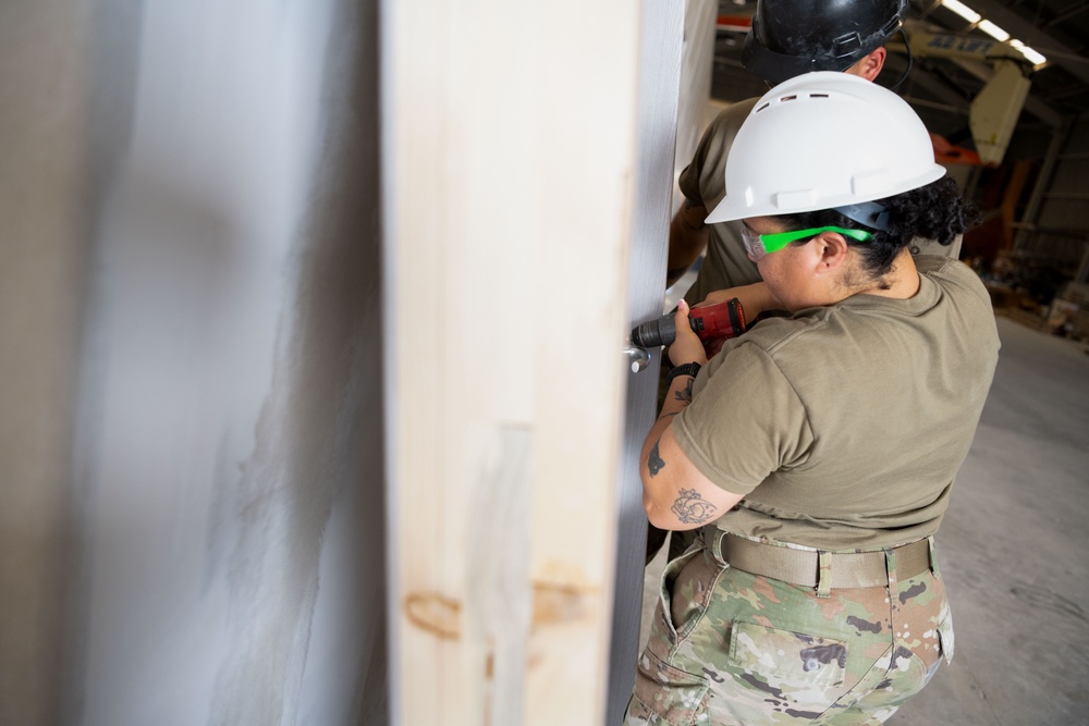 156th CES deployment for training at Aviano Air Base