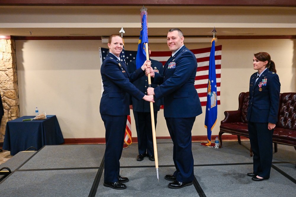 2025 97th Communication Squadron change of command