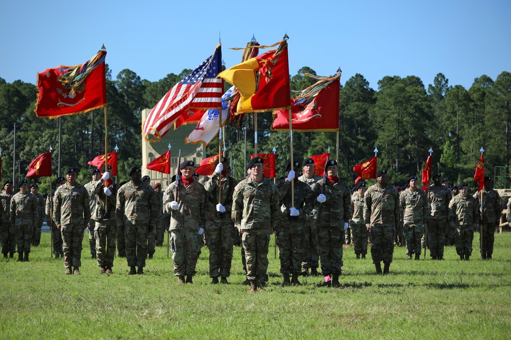 108th Air Defense Artillery Brigade Change of Command ceremony
