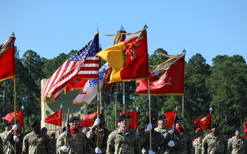 108th Air Defense Artillery Brigade Change of Command ceremony