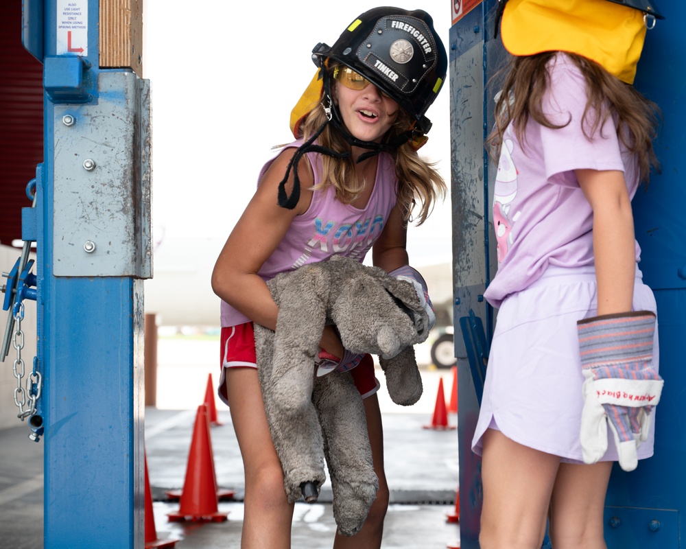 Future Heroes in Training: Tinker Hosts First Junior Firefighter Camp