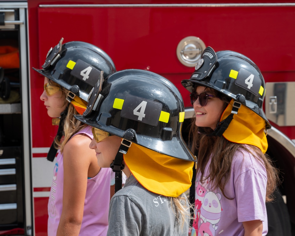 Future Heroes in Training: Tinker Hosts First Junior Firefighter Camp