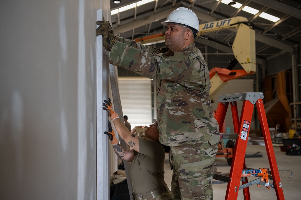 156th CES deployment for training at Aviano Air Base