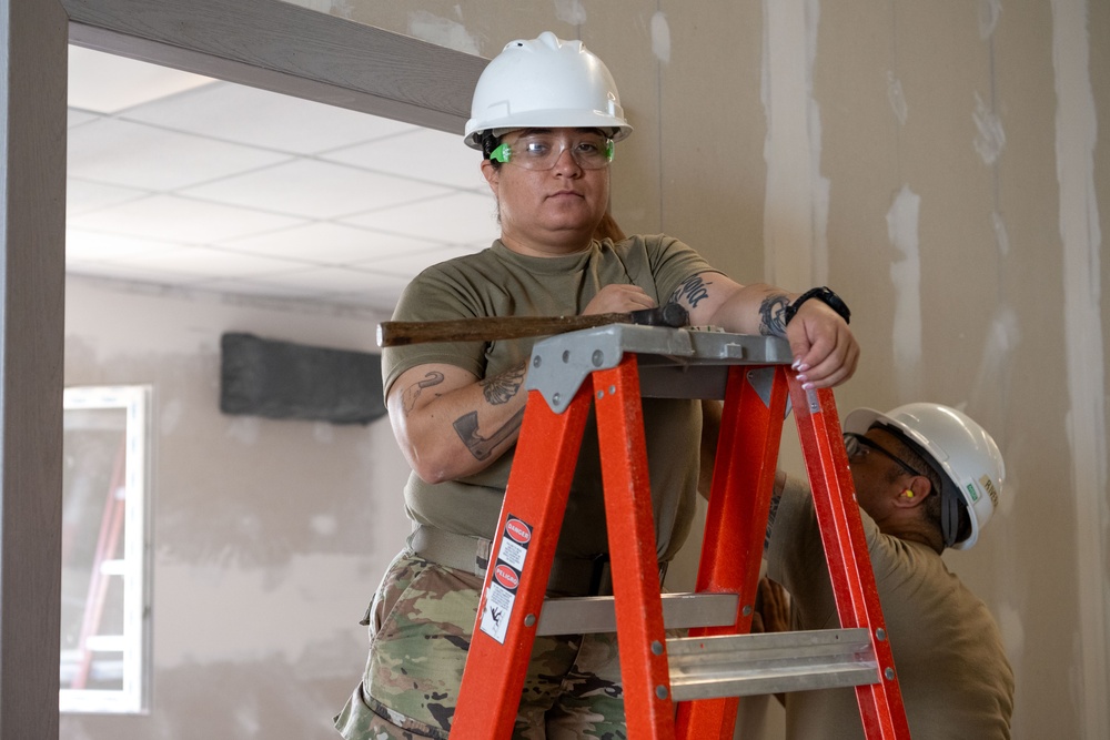 156th CES deployment for training at Aviano Air Base