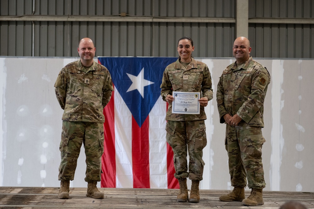 156th CES deployment for training at Aviano Air Base