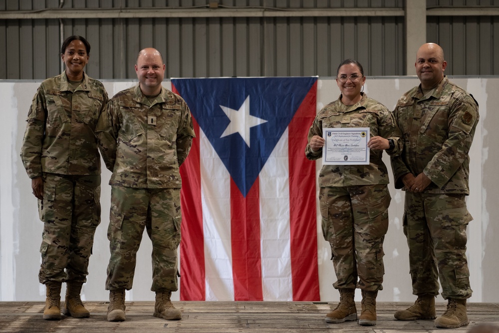 156th CES deployment for training at Aviano Air Base
