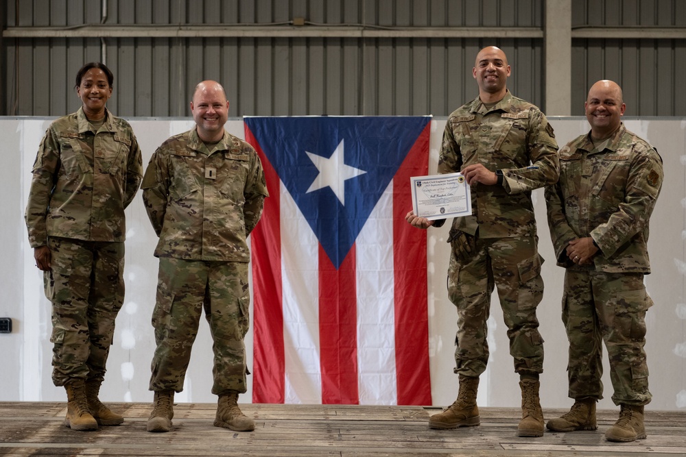 156th CES deployment for training at Aviano Air Base