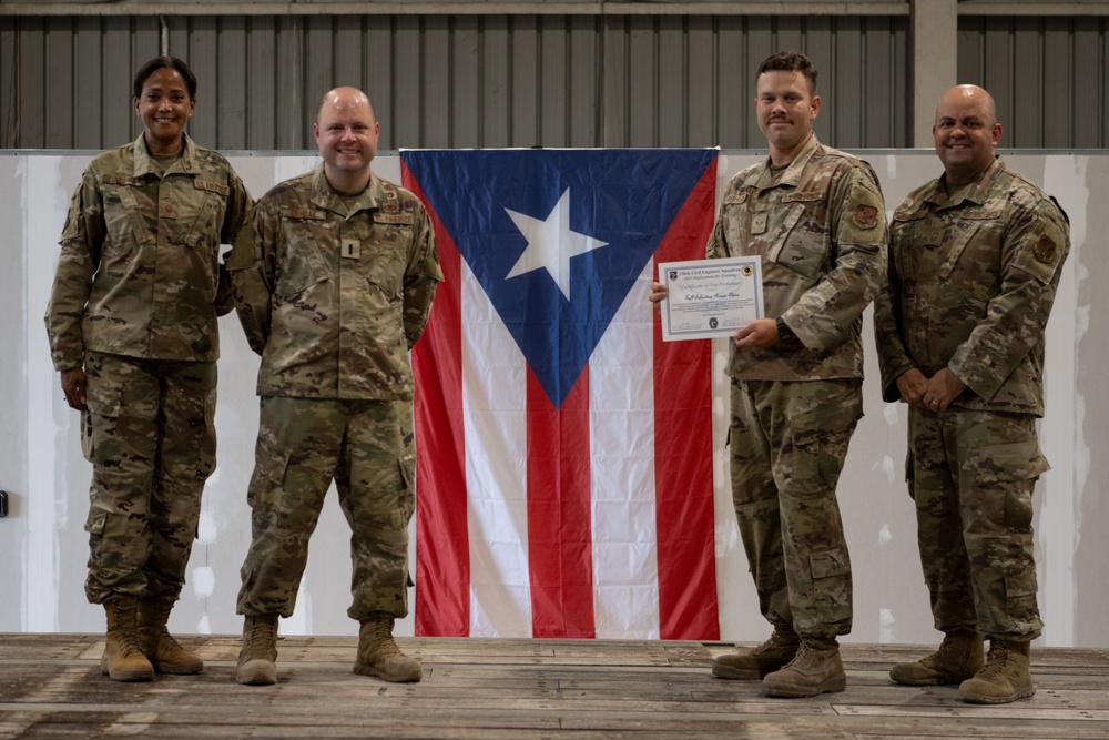 156th CES deployment for training at Aviano Air Base