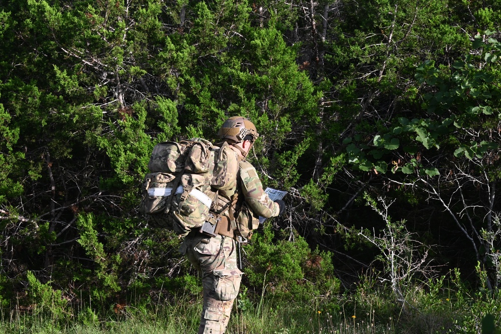 Air Force Tactical Air Control Party Trainees Conduct Field Training Exercise
