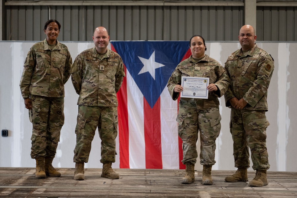 156th CES deployment for training at Aviano Air Base