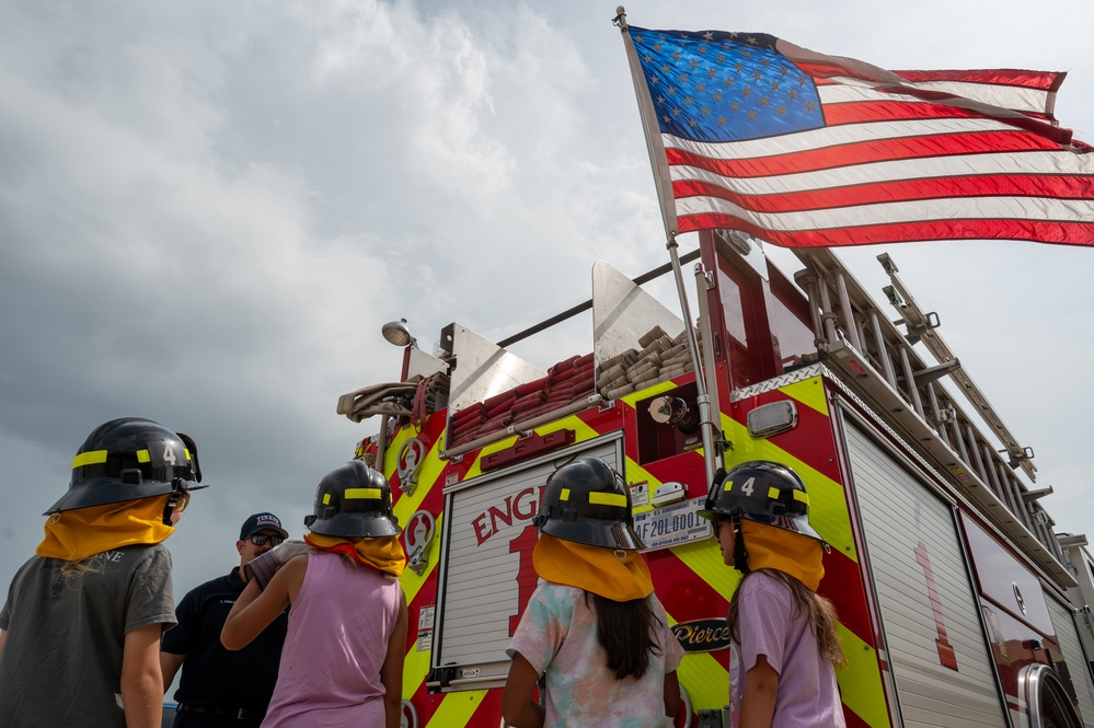 Future Heroes in Training: Tinker Hosts First Junior Firefighter Camp